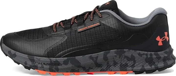 Under Armour Bandit Trail 3 Men's Shoes Black/Black/Orange Blast : 9 D - Medium, Synthetic - Image 6