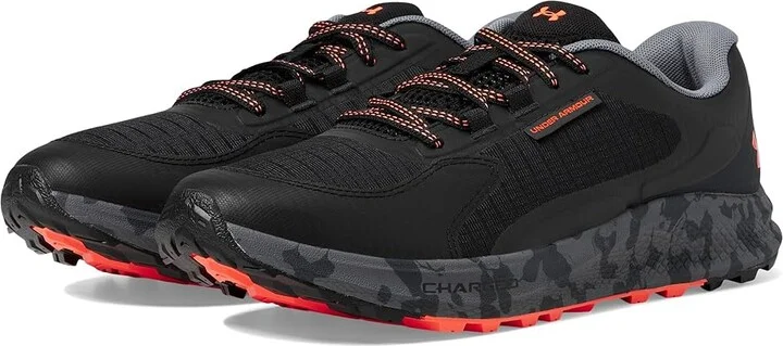 Under Armour Bandit Trail 3 Men's Shoes Black/Black/Orange Blast : 9 D - Medium, Synthetic