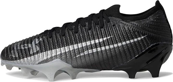 Under Armour Blur Pro Football Cleats Men's Cleated Shoes Black/Metallic Silver/Metallic Silver : 8 D - Medium, Synthetic - Image 6