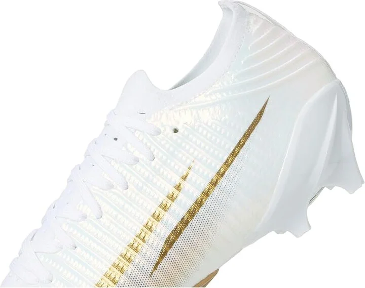 Under Armour Blur Pro Football Cleats Men's Cleated Shoes White/Metallic Gold/Metallic Gold : 6.5 D - Medium, Synthetic - Image 7