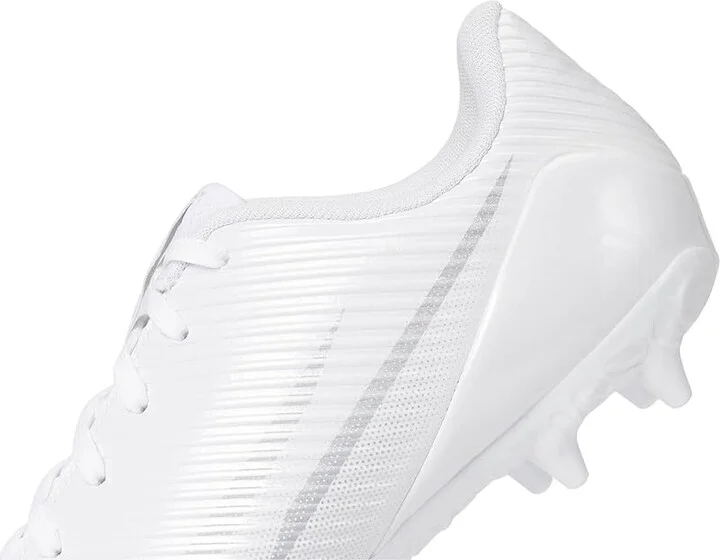 Under Armour Blur Select Football Cleats Men's Cleated Shoes White/Metallic Silver/Metallic Silver : 11.5 D - Medium, Rubber - Image 7