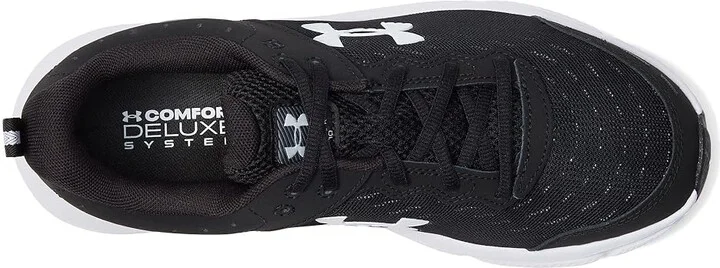 Under Armour Charged Assert 10 Men's Shoes Black/Black/Black : 9.5 4E - Extra Wide, Textile - Image 7