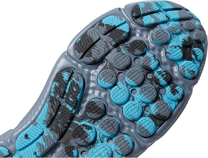 Under Armour Charged Assert 10 Men's Shoes Black/Black/Blue Surf : 9.5 D - Medium, Textile - Image 6