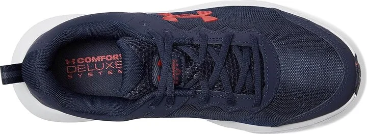 Under Armour Charged Assert 10 Men's Shoes Midnight Navy/Midnight Navy/Red : 9 D - Medium, Textile - Image 2