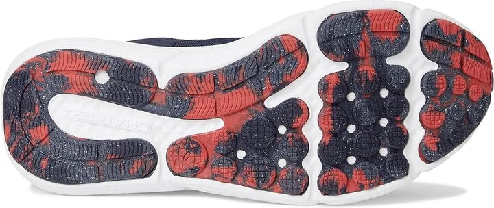Under Armour Charged Assert 10 Men's Shoes Midnight Navy/Midnight Navy/Red : 9 D - Medium, Textile - Image 3