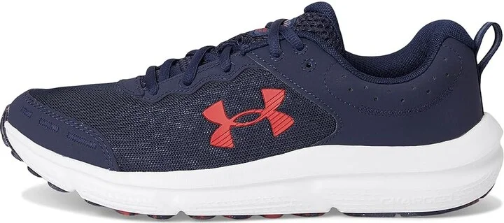 Under Armour Charged Assert 10 Men's Shoes Midnight Navy/Midnight Navy/Red : 9 D - Medium, Textile - Image 6