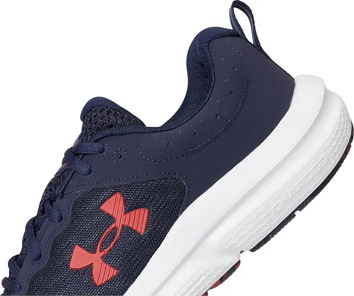 Under Armour Charged Assert 10 Men's Shoes Midnight Navy/Midnight Navy/Red : 9 D - Medium, Textile - Image 7