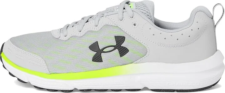 Under Armour Charged Assert 10 Men's Shoes Mod Gray/High Vis Yellow/Black : 14 D - Medium, Textile - Image 6