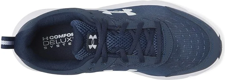 Under Armour Charged Assert 10 Men's Shoes Mod Gray/Mod Gray/White : 9.5 4E - Extra Wide, Textile - Image 7