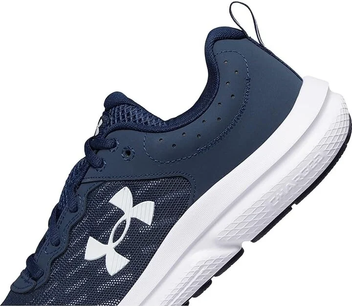 Under Armour Charged Assert 10 Men's Shoes Mod Gray/Mod Gray/White : 9.5 4E - Extra Wide, Textile - Image 9