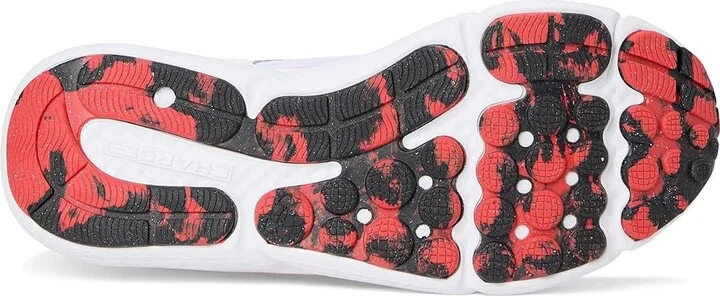 Under Armour Charged Assert 10 Men's Shoes White/Racer Red/Black : 7.5 D - Medium, Textile - Image 3
