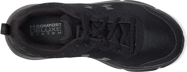 Under Armour Charged Assert 10 Women's Shoes Black/Black/Black : 7.5 B - Medium, Textile - Image 2
