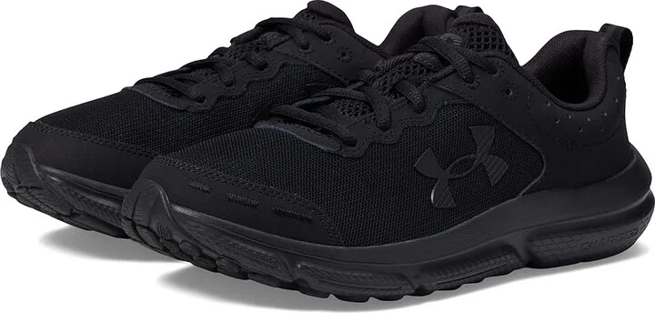 Under Armour Charged Assert 10 Women's Shoes Black/Black/Black : 7.5 B - Medium, Textile