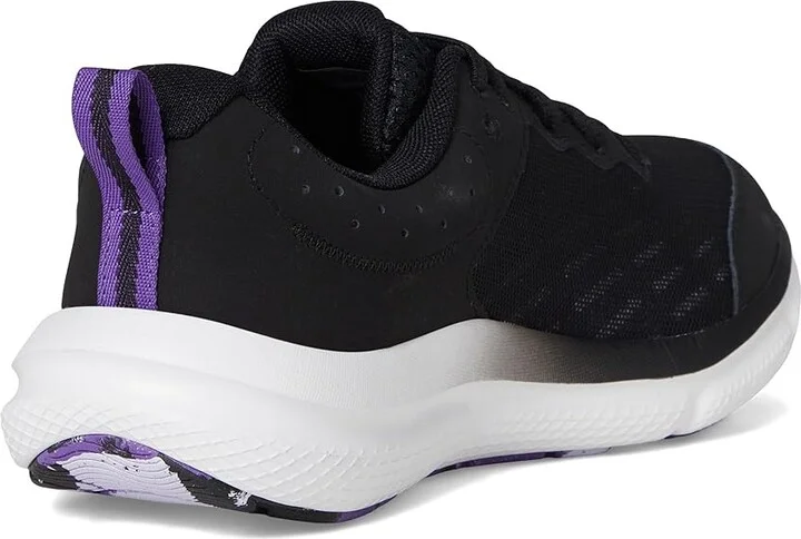 Under Armour Charged Assert 10 Women's Shoes Black/Black/Salt Purple : 6 B - Medium, Textile - Image 4