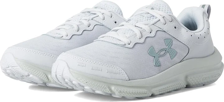 Under Armour Charged Assert 10 Women's Shoes Distant Gray/Distant Gray/Metallic Silica : 7.5 B - Medium, Textile