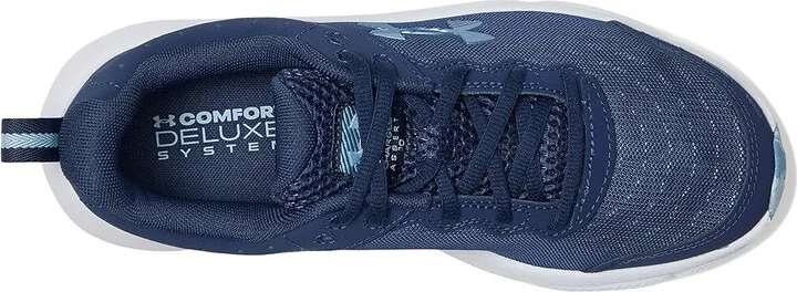 Under Armour Charged Assert 10 Women's Shoes Washed Navy/Blue Smoke/Metallic Blue Calm : 7 B - Medium, Textile - Image 2