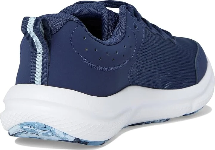 Under Armour Charged Assert 10 Women's Shoes Washed Navy/Blue Smoke/Metallic Blue Calm : 7 B - Medium, Textile - Image 4