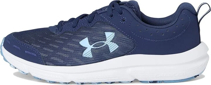 Under Armour Charged Assert 10 Women's Shoes Washed Navy/Blue Smoke/Metallic Blue Calm : 7 B - Medium, Textile - Image 6