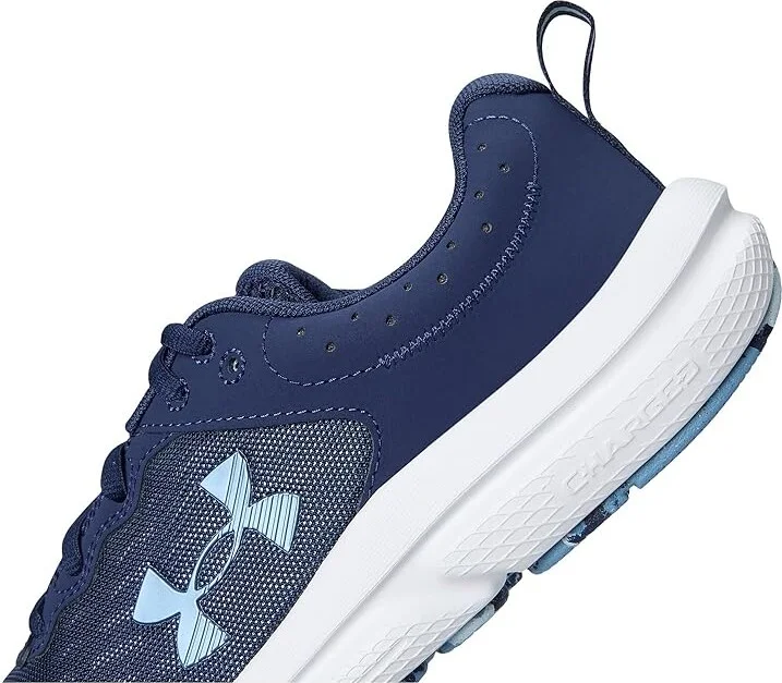 Under Armour Charged Assert 10 Women's Shoes Washed Navy/Blue Smoke/Metallic Blue Calm : 7 B - Medium, Textile - Image 7