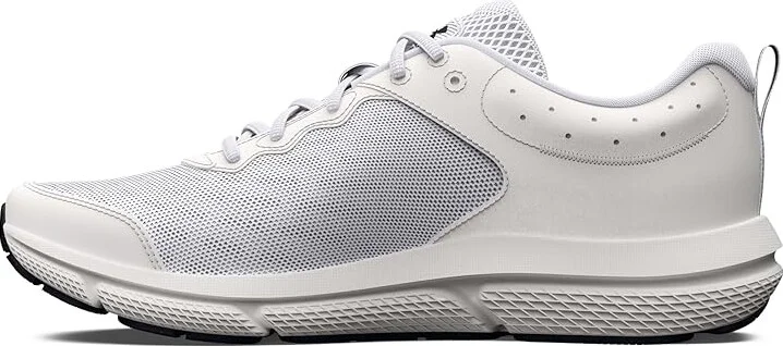 Under Armour Charged Assert 10 Women's Shoes White/White/Black : 7 B - Medium, Textile - Image 4