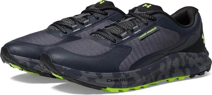 Under Armour Charged Bandit Trail 3 Men's Running Shoes Castlerock/Anthracite/High Vis Yellow : 8 D - Medium, Synthetic