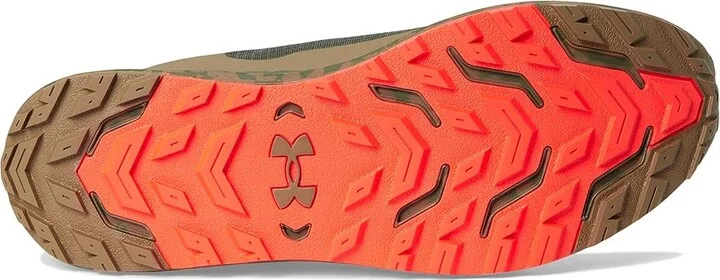 Under Armour Charged Bandit Trail 3 Men's Running Shoes Marine Overdye Green/Bayou/Ares Red : 10 D - Medium, Synthetic - Image 3