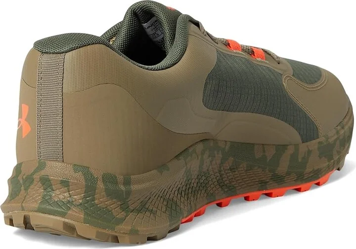 Under Armour Charged Bandit Trail 3 Men's Running Shoes Marine Overdye Green/Bayou/Ares Red : 10 D - Medium, Synthetic - Image 4