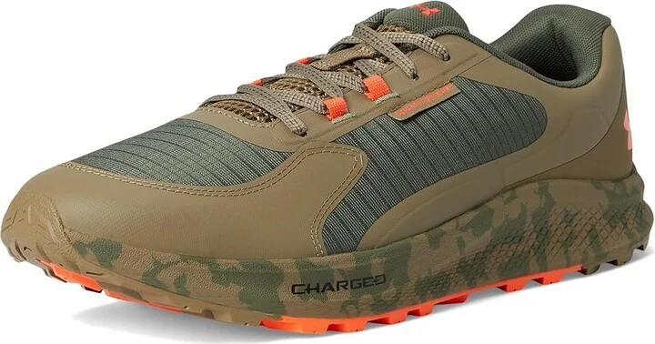 Under Armour Charged Bandit Trail 3 Men's Running Shoes Marine Overdye Green/Bayou/Ares Red : 10 D - Medium, Synthetic - Image 5