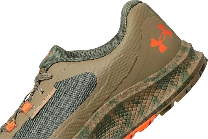 Under Armour Charged Bandit Trail 3 Men's Running Shoes Marine Overdye Green/Bayou/Ares Red : 10 D - Medium, Synthetic - Image 7
