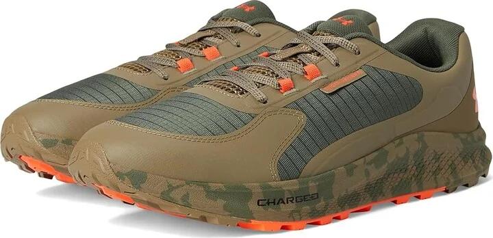 Under Armour Charged Bandit Trail 3 Men's Running Shoes Marine Overdye Green/Bayou/Ares Red : 10 D - Medium, Synthetic