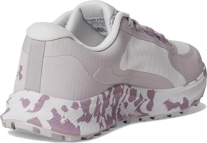 Under Armour Charged Bandit Trail 3 Women's Running Shoes Gray Matter/Gray Dawn/Purple Prime : 9.5 B - Medium, Synthetic - Image 4