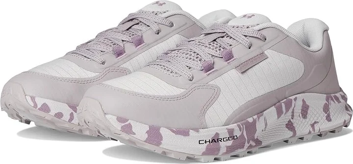 Under Armour Charged Bandit Trail 3 Women's Running Shoes Gray Matter/Gray Dawn/Purple Prime : 9.5 B - Medium, Synthetic