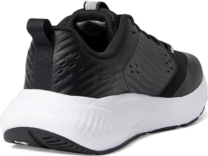 Under Armour Charged Commit 4 Training Shoes Men's Shoes Black/Anthracite/White : 7 4E - Extra Wide, Polyester - Image 4