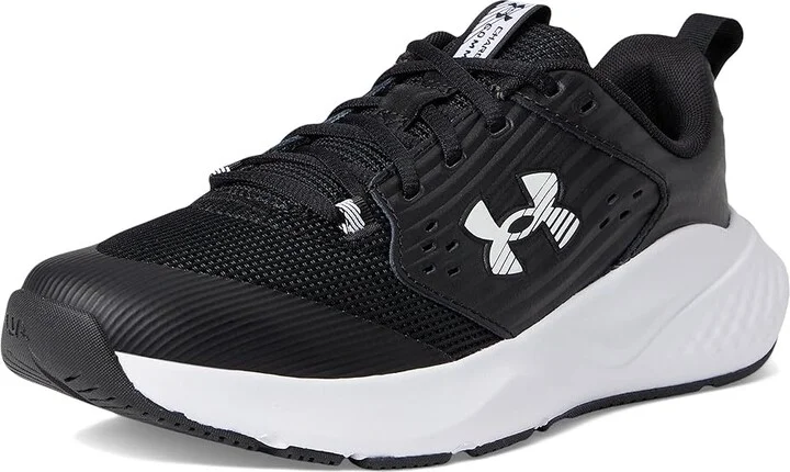 Under Armour Charged Commit 4 Training Shoes Men's Shoes Black/Anthracite/White : 7 4E - Extra Wide, Polyester - Image 5