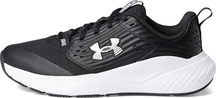 Under Armour Charged Commit 4 Training Shoes Men's Shoes Black/Anthracite/White : 7 4E - Extra Wide, Polyester - Image 6