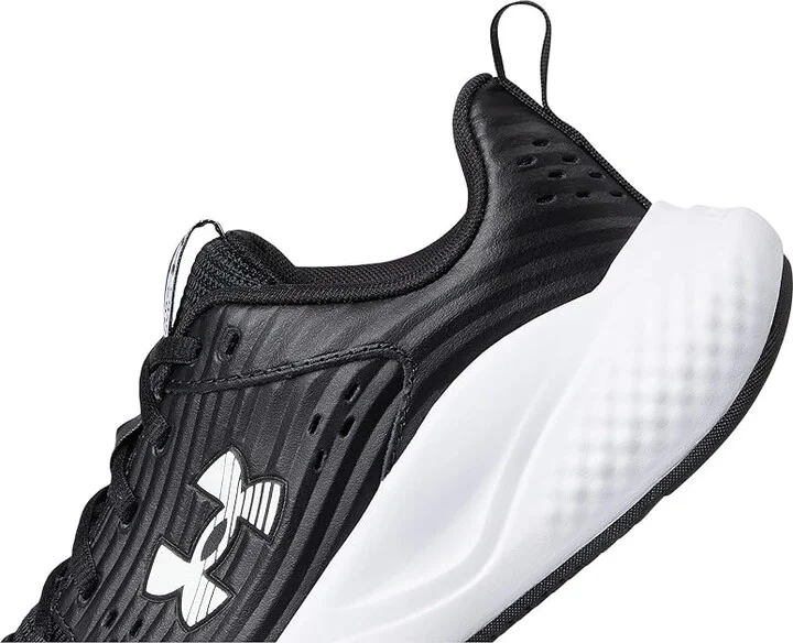 Under Armour Charged Commit 4 Training Shoes Men's Shoes Black/Anthracite/White : 7 4E - Extra Wide, Polyester - Image 7