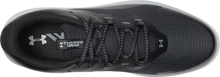 Under Armour Charged Draw 2 Spikeless Men's Golf Shoes Black/Black/Mod Gray : 10 D - Medium, Synthetic/Textile - Image 2