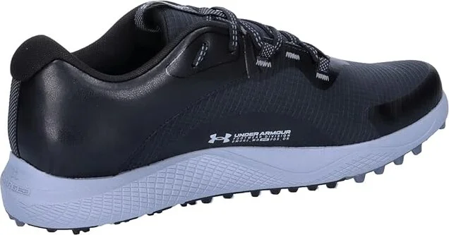 Under Armour Charged Draw 2 Spikeless Men's Golf Shoes Black/Black/Mod Gray : 10 D - Medium, Synthetic/Textile - Image 5