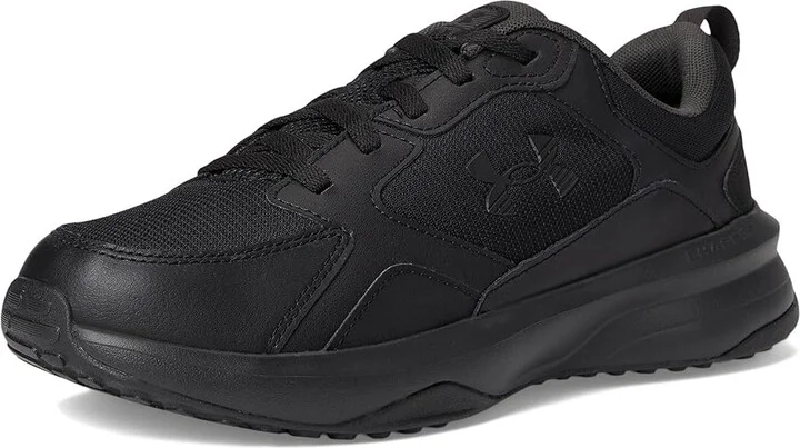 Under Armour Charged Edge Men's Lace up casual Shoes Black/Black/Black : 13 D - Medium, Textile - Image 5