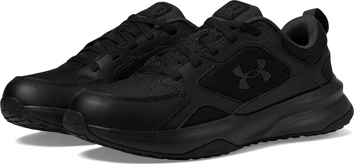 Under Armour Charged Edge Men's Lace up casual Shoes Black/Black/Black : 13 D - Medium, Textile