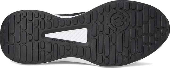 Under Armour Charged Edge Men's Lace up casual Shoes Black/White/Racer Red : 7.5 D - Medium, Textile - Image 3