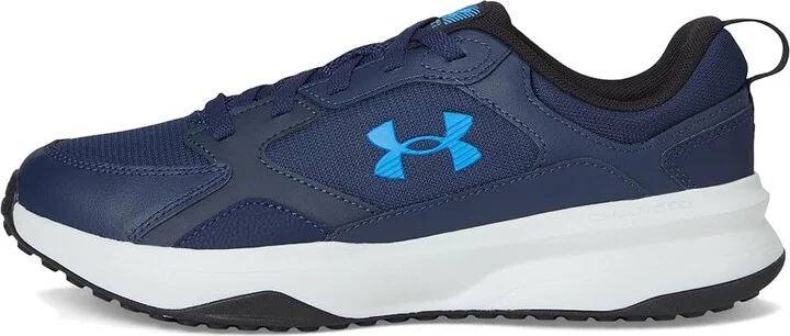 Under Armour Charged Edge Men's Lace up casual Shoes Washed Navy/Halo Gray/Blue Atlantis : 10 D - Medium, Textile - Image 6