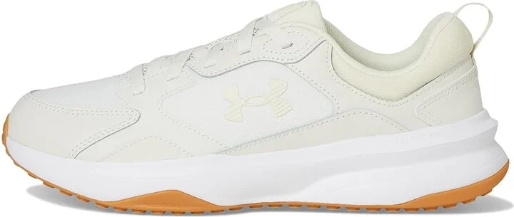 Under Armour Charged Edge Men's Lace up casual Shoes White Quartz/Ivory Dune/Ivory Dune : 9.5 D - Medium, Textile - Image 6