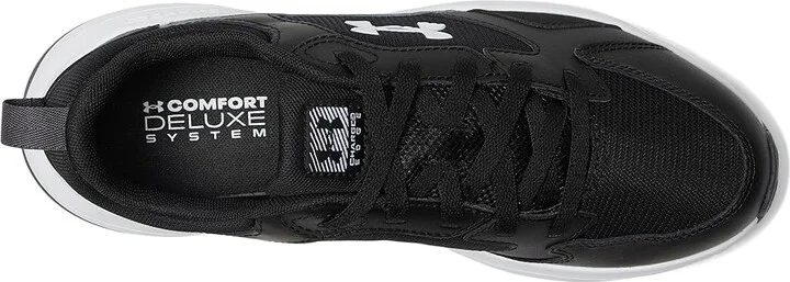 Under Armour Charged Edge Men's Lace up casual Shoes White Quartz/Ivory Dune/Ivory Dune : 9.5 D - Medium, Textile - Image 8