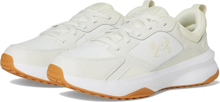 Under Armour Charged Edge Men's Lace up casual Shoes White Quartz/Ivory Dune/Ivory Dune : 9.5 D - Medium, Textile