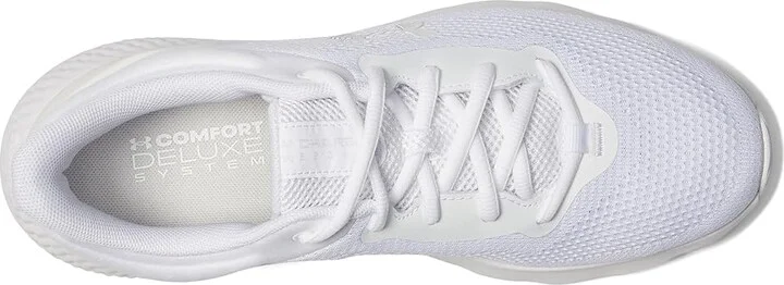 Under Armour Charged Escape 4 Knit Women's Shoes White/White/White : 9.5 B - Medium - Image 2