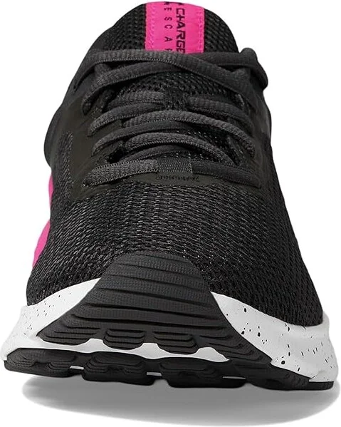 Under Armour Charged Escape 4 Women's Shoes Jet Gray/White/Rebel Pink : 5 B - Medium, Synthetic/Textile - Image 3