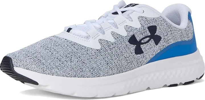Under Armour Charged Impulse 3 Men's Shoes White/Horizon Blue/Midnight Navy : 9 D - Medium, Synthetic/Textile - Image 5