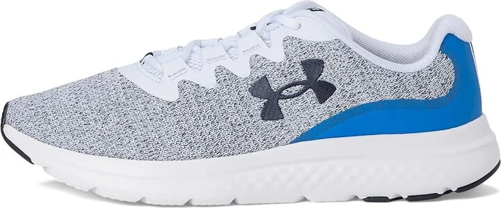 Under Armour Charged Impulse 3 Men's Shoes White/Horizon Blue/Midnight Navy : 9 D - Medium, Synthetic/Textile - Image 6