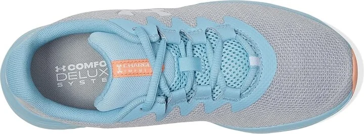 Under Armour Charged Impulse 3 Women's Shoes Mod Gray/Blizzard/White : 9.5 B - Medium, Synthetic/Textile - Image 2